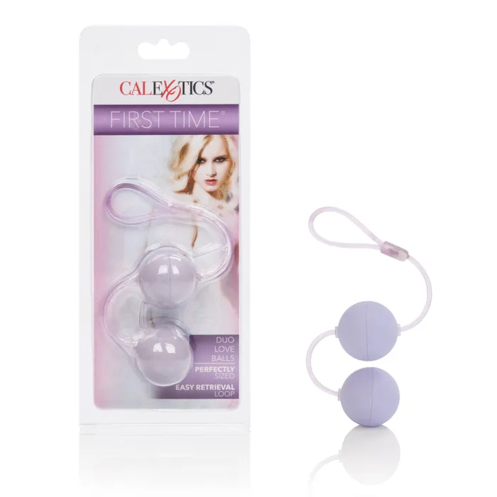 Vibrators CalExotics First Time Love Balls Duo Lovers Purple