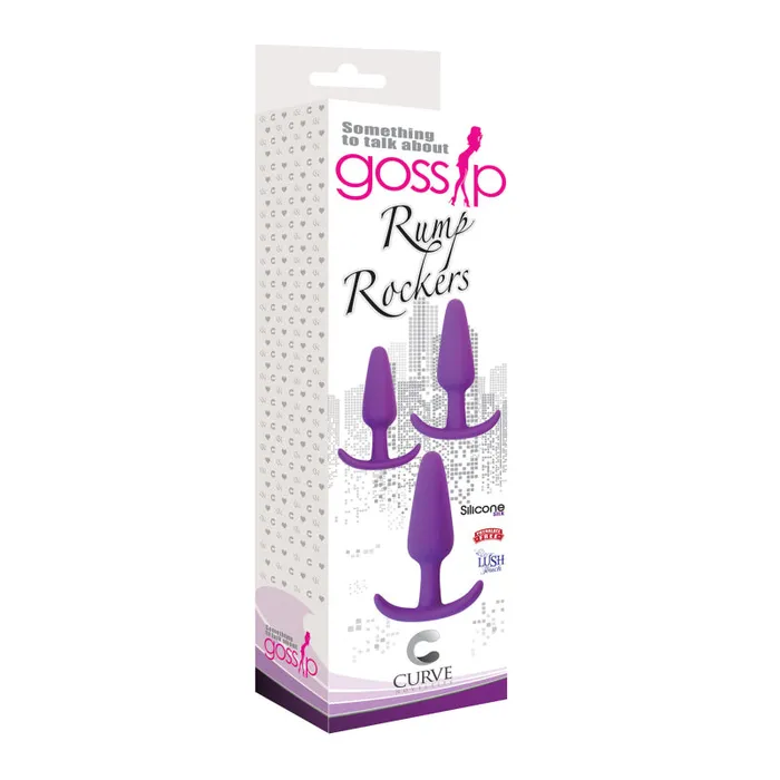 Vibrators Curve Toys Gossip Rump Rockers Violet