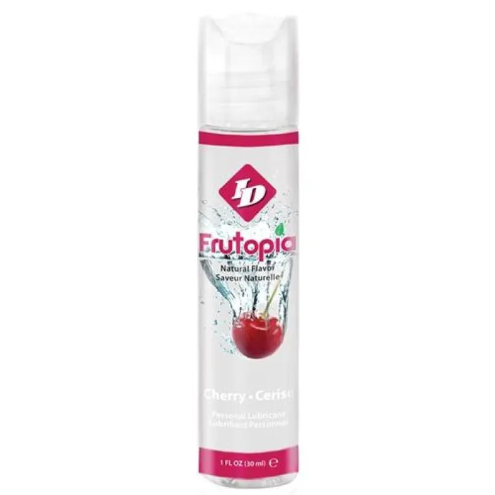 Vibrators | ID Frutopia Natural Flavor Cherry 1 Oz - I.D. Lubricants