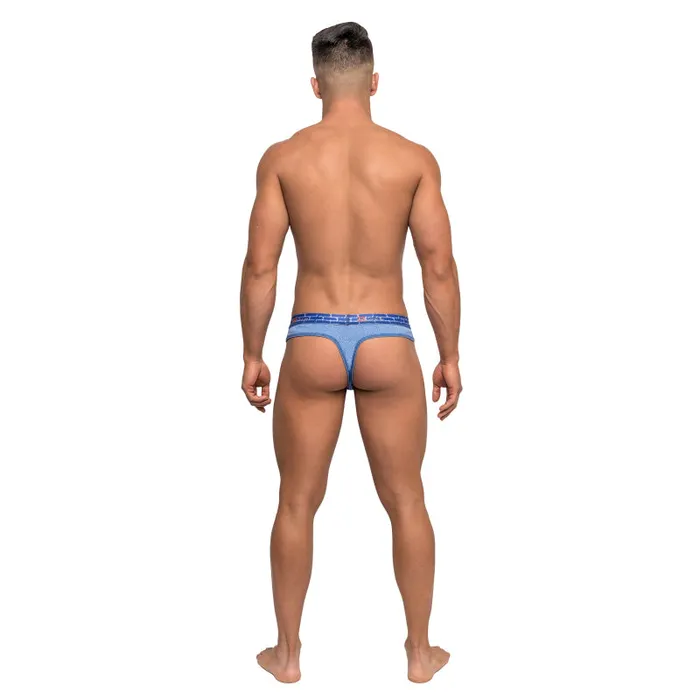 Vibrators | Male Power Reversible - Thong - Small/ Medium - Royal Blue