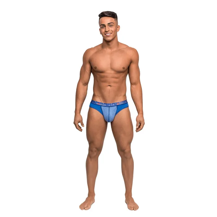 Vibrators | Male Power Reversible - Thong - Small/ Medium - Royal Blue