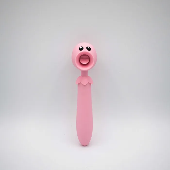 Vibrators | Natalie's Toy Box Lick n' Stick Clit Flicker and G-Spot Vibrator -  Pink