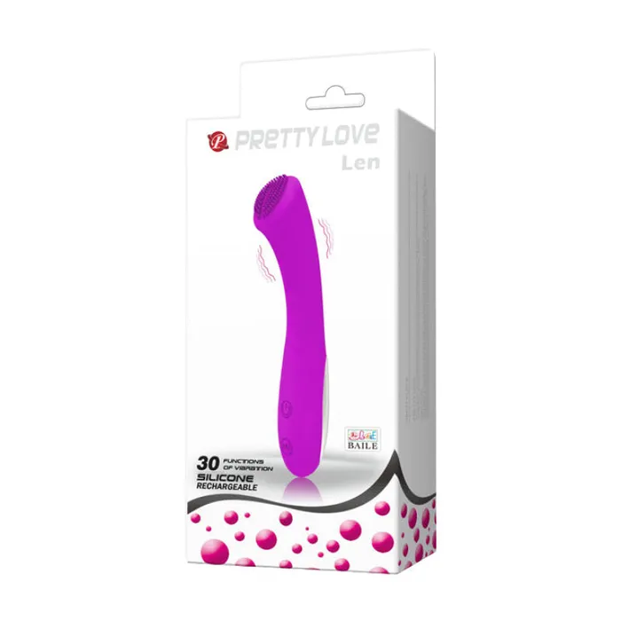 Vibrators | Pretty Love Pretty Love Len Rechargeable Wand - Purple