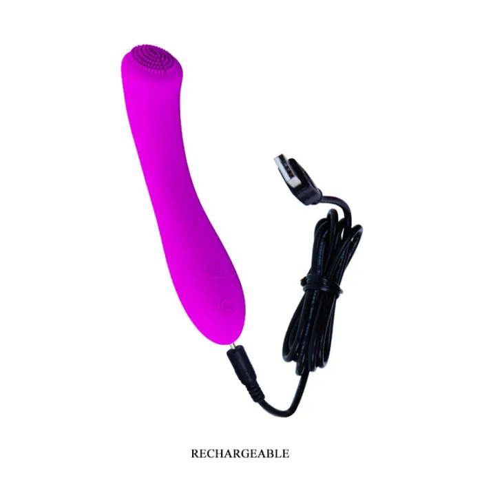 Vibrators | Pretty Love Pretty Love Len Rechargeable Wand - Purple