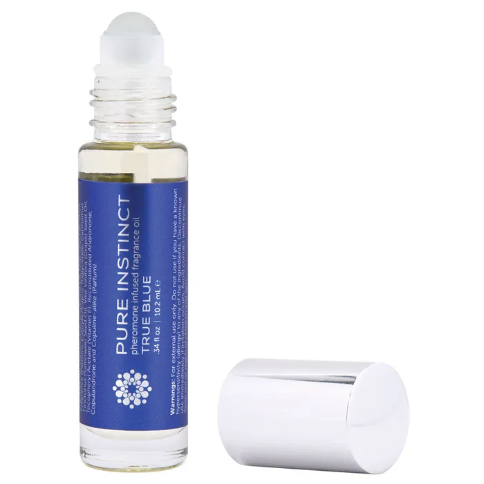 Vibrators Pure Instinct Pheromone Fragrance Oil True Blue Roll on 102 ml 034 Fl Oz Classic Brands