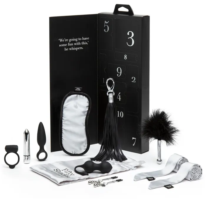 Vibrators Sale Specials Fifty Shades of Grey Pleasure Overload 10 Days of Play Gift Set