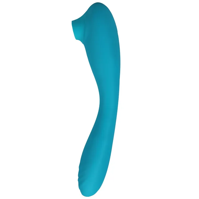 Vibrators Sale Specials This Product Sucks Sucking Clitoral Stimulator With Bendable GSpot Vibrator Teal