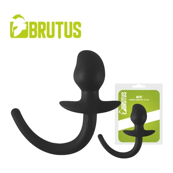 Woof Hyper Soft Silicone Puppy Tail Plug | Brutus Anal