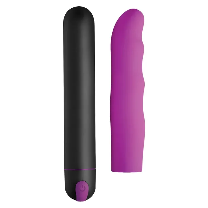 Xr Brands Bang Vibrators Xl Bullet and Wavy Sleeve Purple