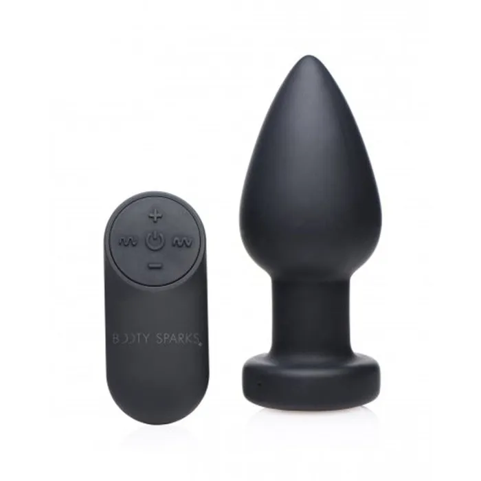 XR Brands Booty Sparks Male Sex Toys | 7x Light Up Rechargeable Anal Plug - Large