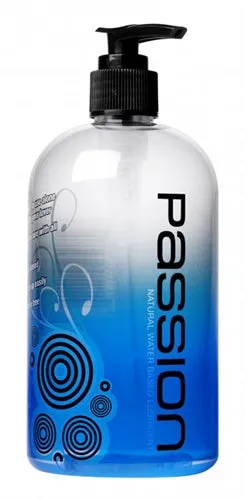 XR Brands Passion Lubricant Sexual Health Wellbeing Passion Natural Water Based Lubricant 16 Oz