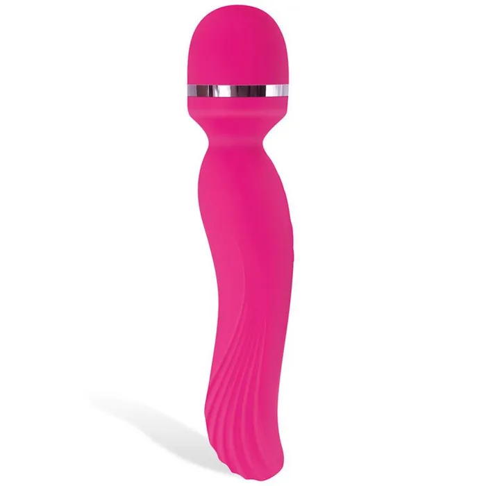 Adam Eve Intimate Curves Rechargeable Massage Wand Pink 197 cm 775 Adam Eve Vibrators