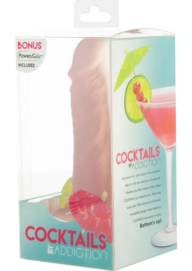 Addiction Dildos Addiction Cocktails Vibrating Silicone Dildo