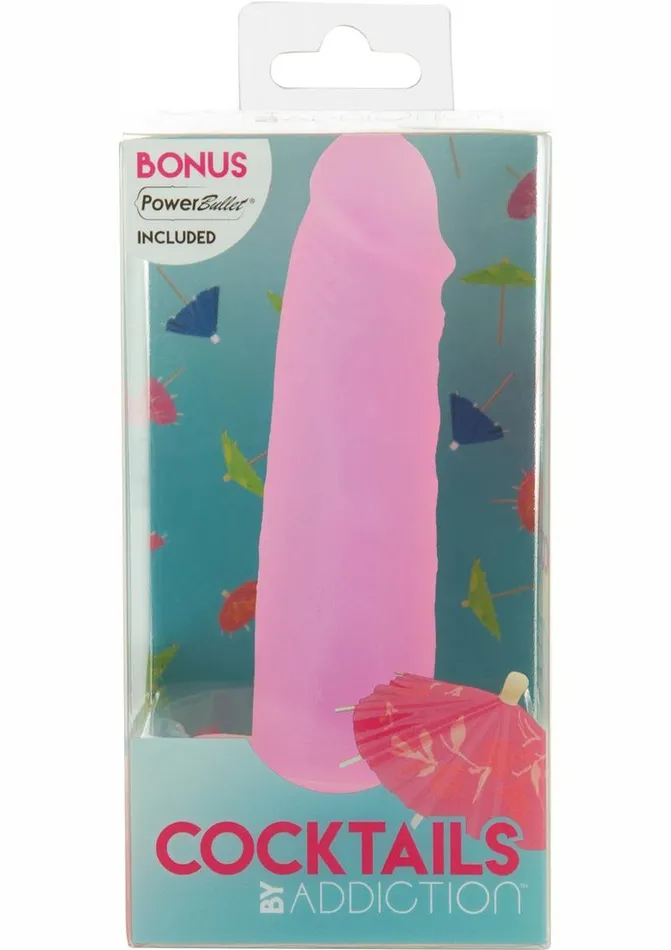 Addiction Dildos Addiction Cocktails Vibrating Silicone Dildo