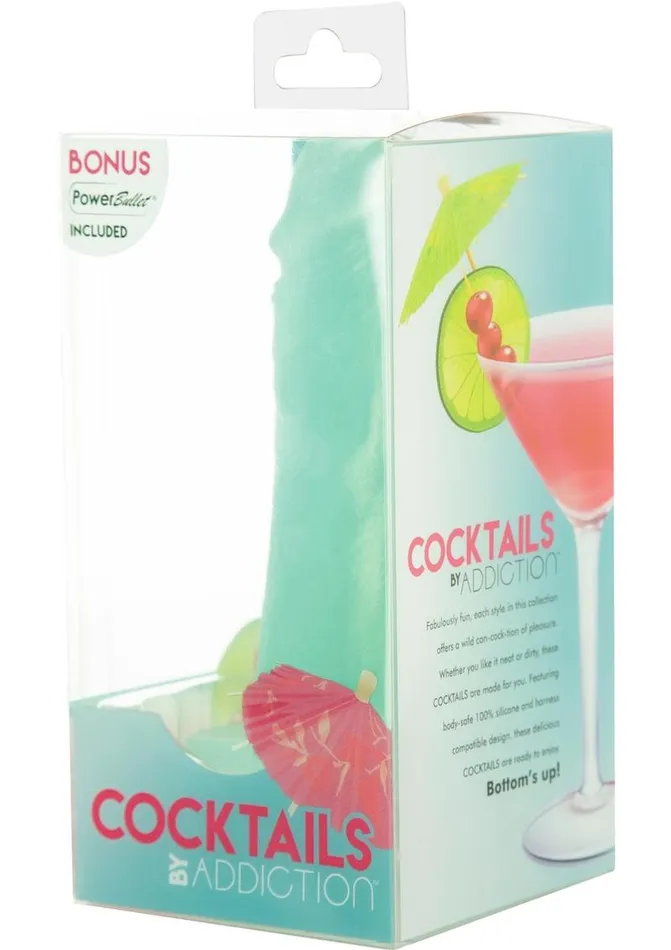 Addiction Dildos Addiction Cocktails Vibrating Silicone Dildo