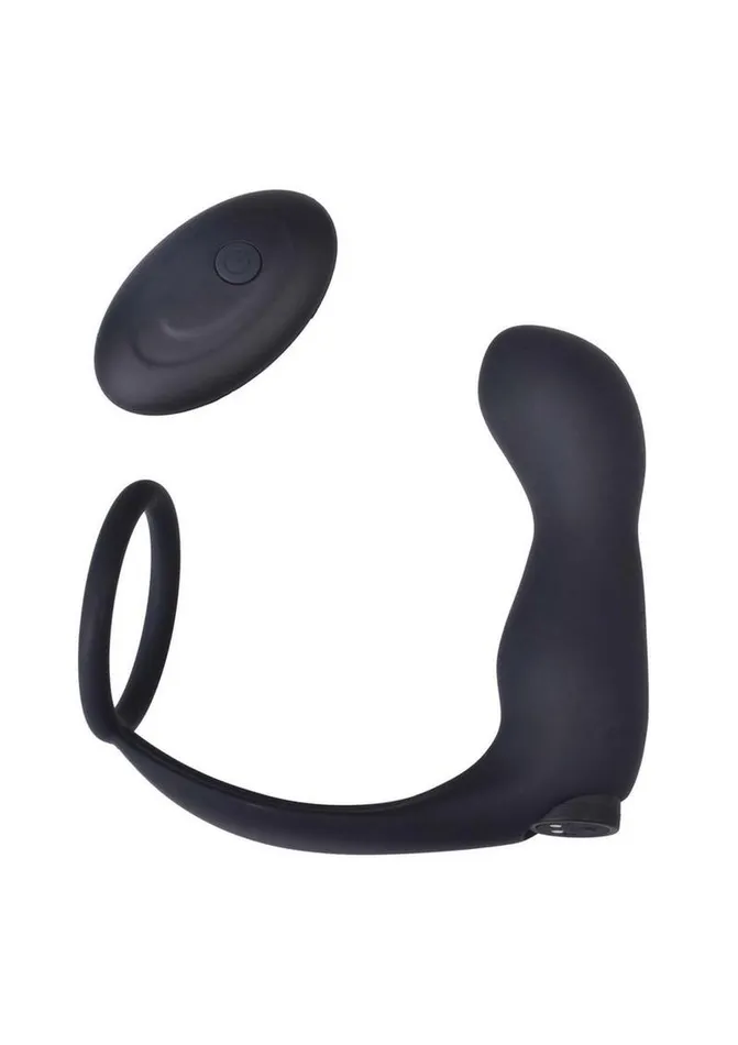 Anal AssSation AssSation Remote Controlled Contoured Rechargeable Silicone Anal Plug