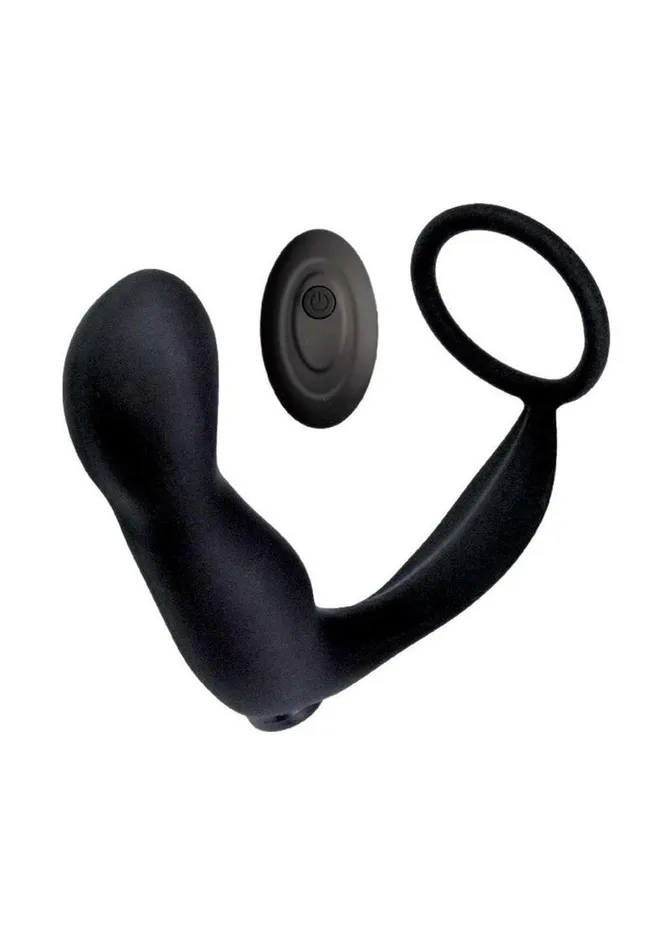 Anal AssSation AssSation Remote Controlled Contoured Rechargeable Silicone Anal Plug