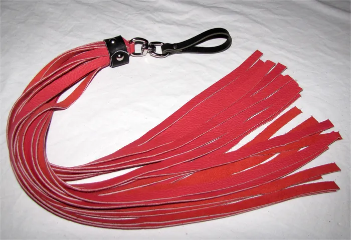 Anal Bdsmgear 24 inch Handleless Leather or Suede Flogger