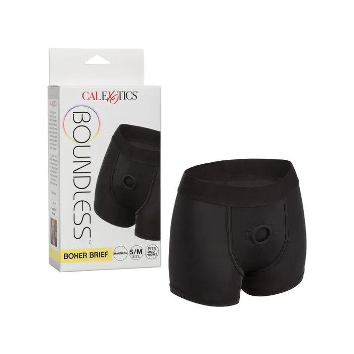 Anal CalExotics Boundless Boxer Brief Sm Black