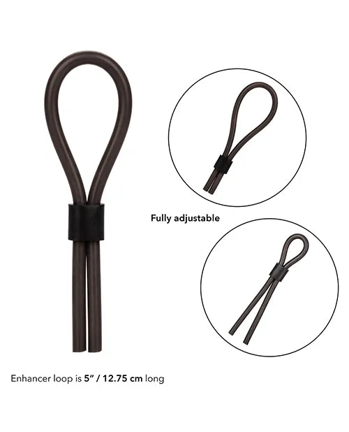 Anal California Exotic Novelties Silicone Stud Lasso Black