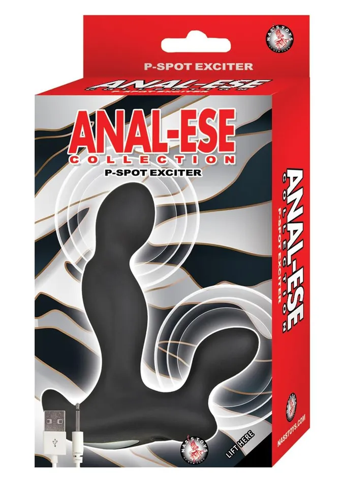 Anal Ese Anal AnalEse Collection Rechargeable Silicone PSpot Prostate Stimulator