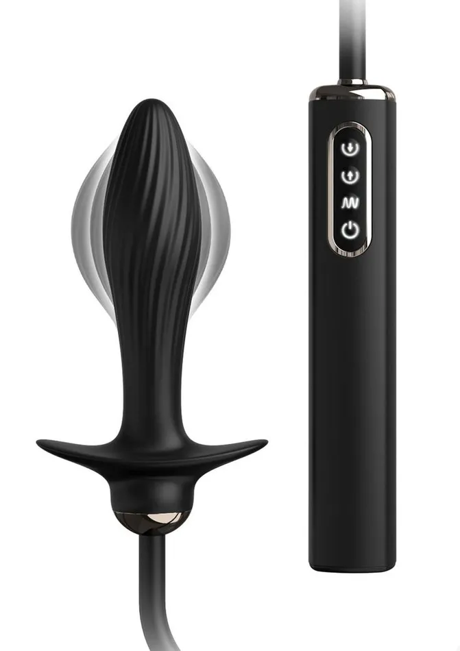 Anal Fantasy Elite Anal Anal Fantasy Elite AutoThrob Rechargeable Silicone Inflatable Vibrating Plug