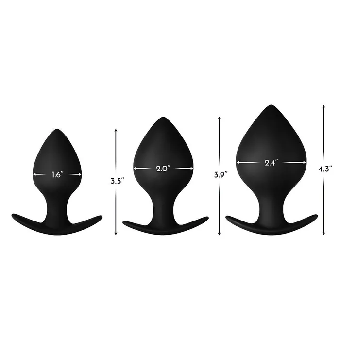 Anal Forto Forto F60 Spade Butt Plug by FemmeFunn 3 Sizes