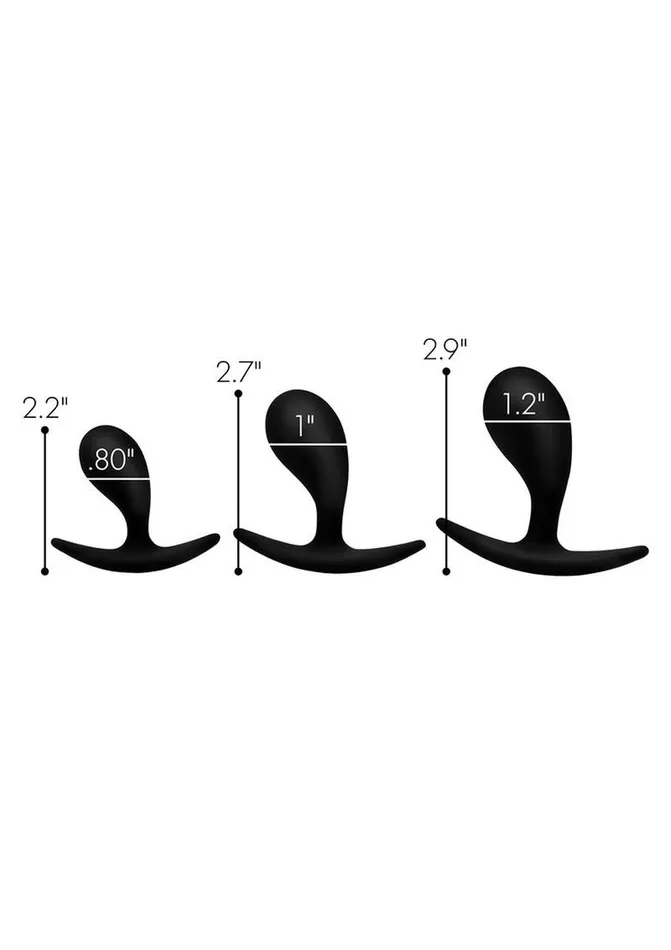 Anal Master Series Master Series Dark Droplets Curved Anal Trainer