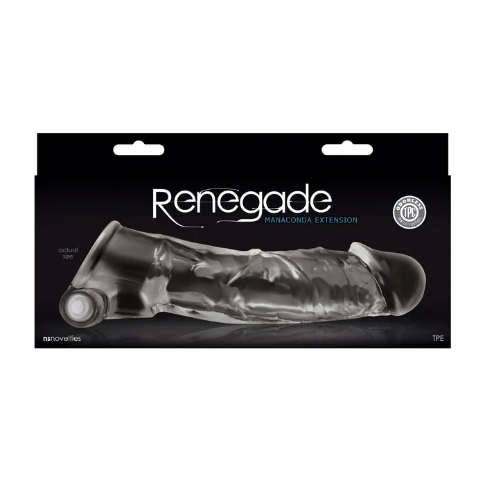 Anal nsnovelties Renegade Manaconda Clear