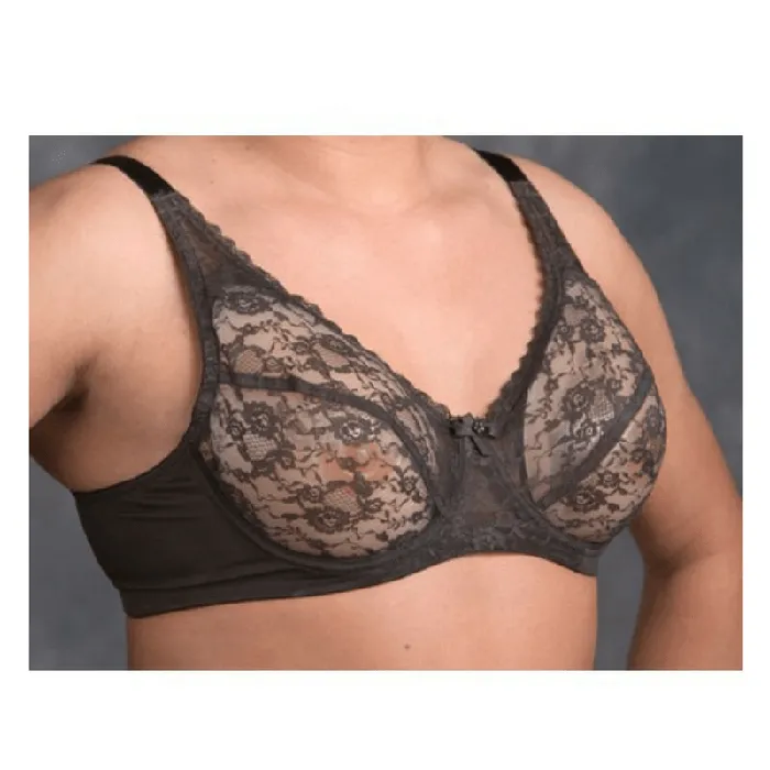 Anal Transform Transform SeeThru Bra Black Lace Enhancer