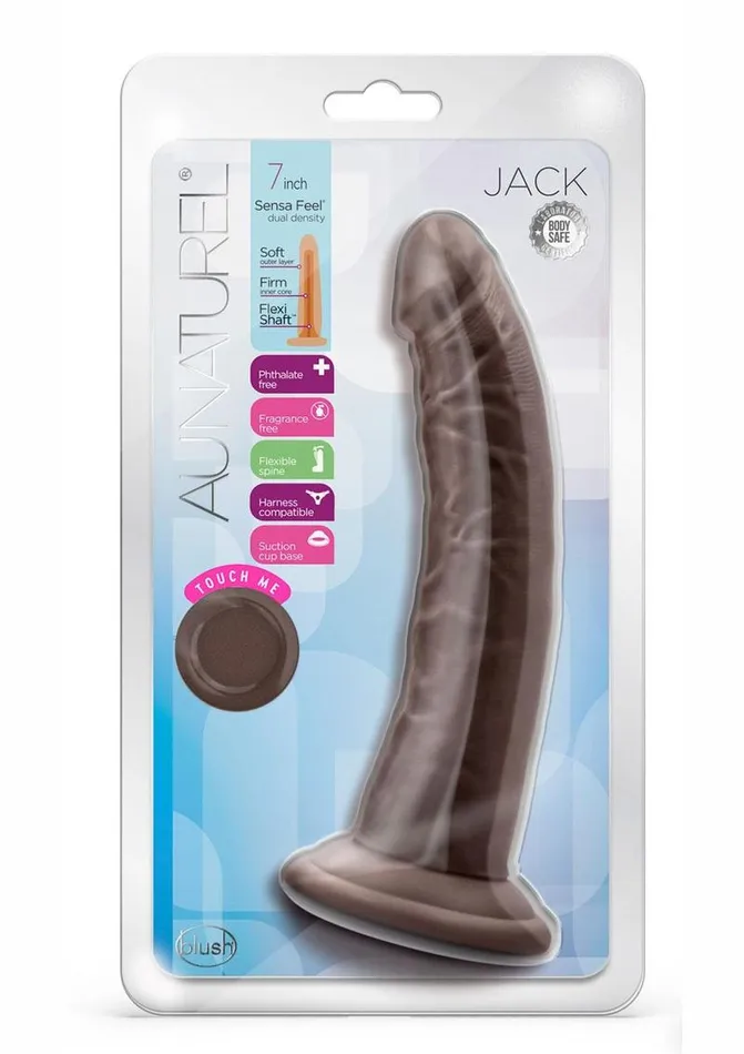 Au Naturel Female Sex Toys Au Naturel Jack Dildo with Suction Cup