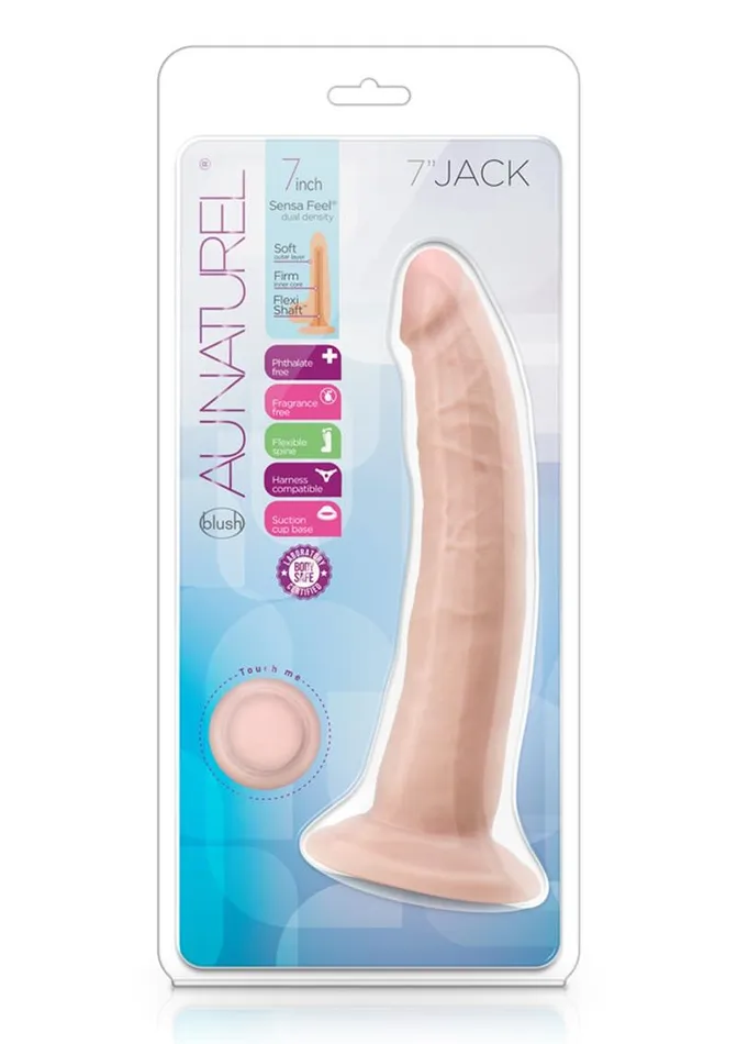 Au Naturel Female Sex Toys Au Naturel Jack Dildo with Suction Cup