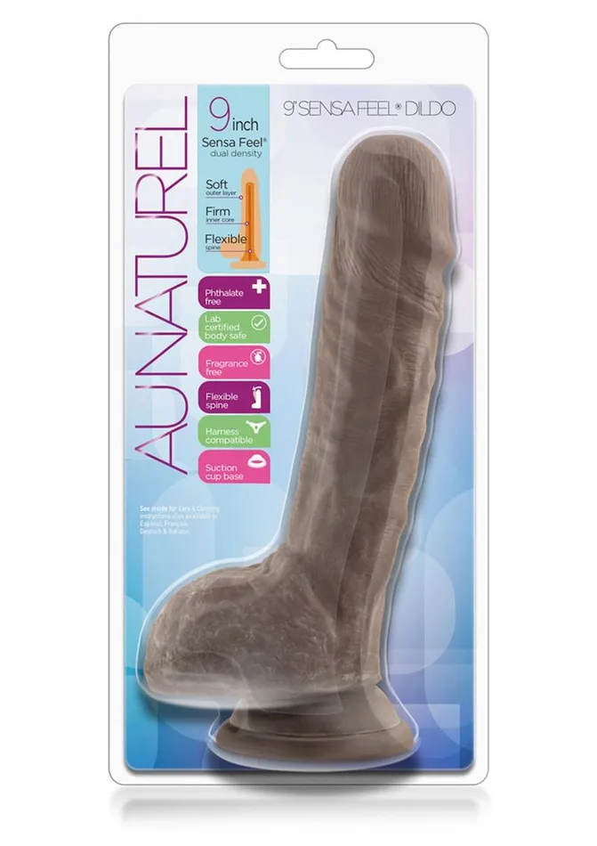 Au Naturel Female Sex Toys Au Naturel Sensa Feel Dildo with Suction Cup