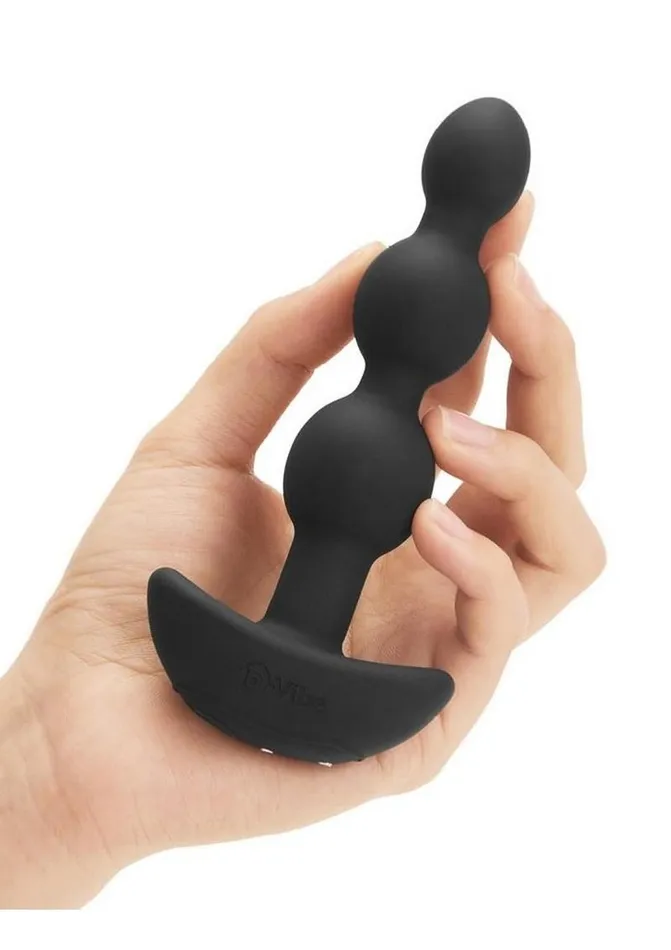 BVibe Triplet Anal Beads Rechargeable Silicone Beads with Remote Control bVibe Male Sex Toys