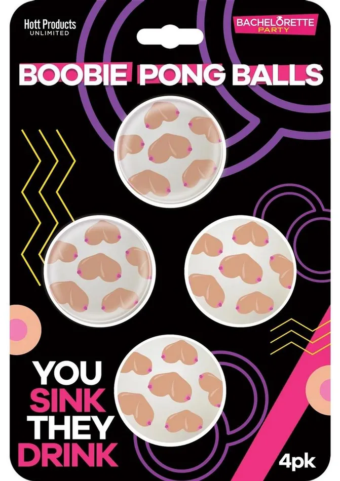 Bachelorette Dildos Boobie Beer Pong Balls