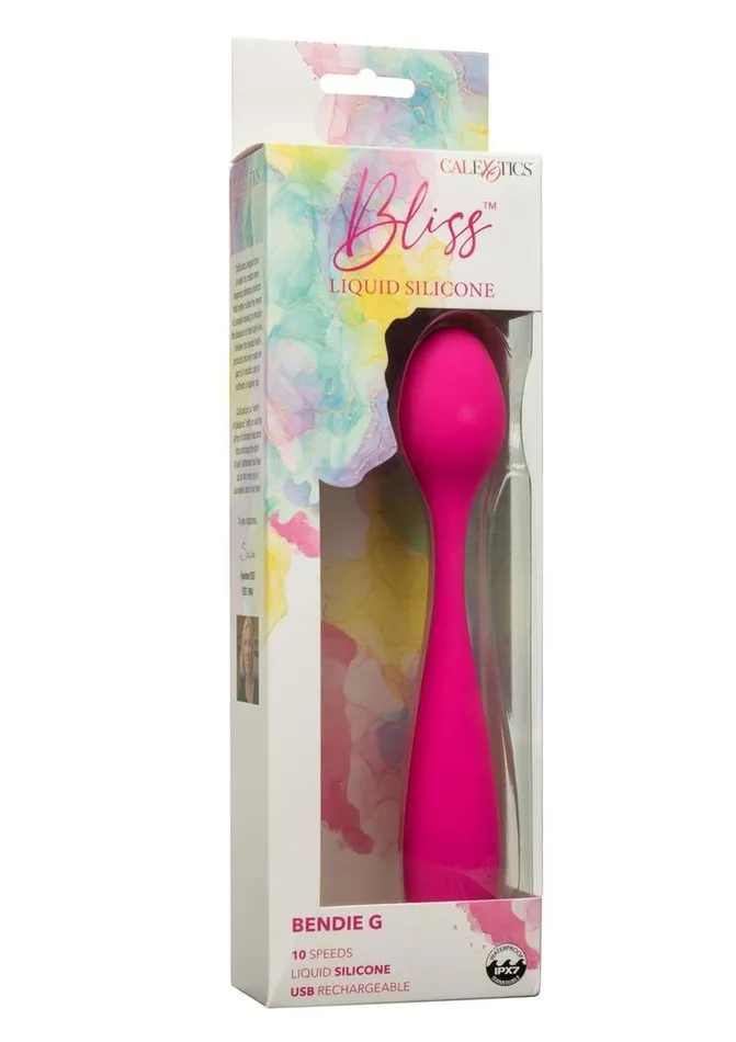 BLISS Female Sex Toys Bliss Liquid Silicone Bendie G Rechargeable GSpot Vibrator