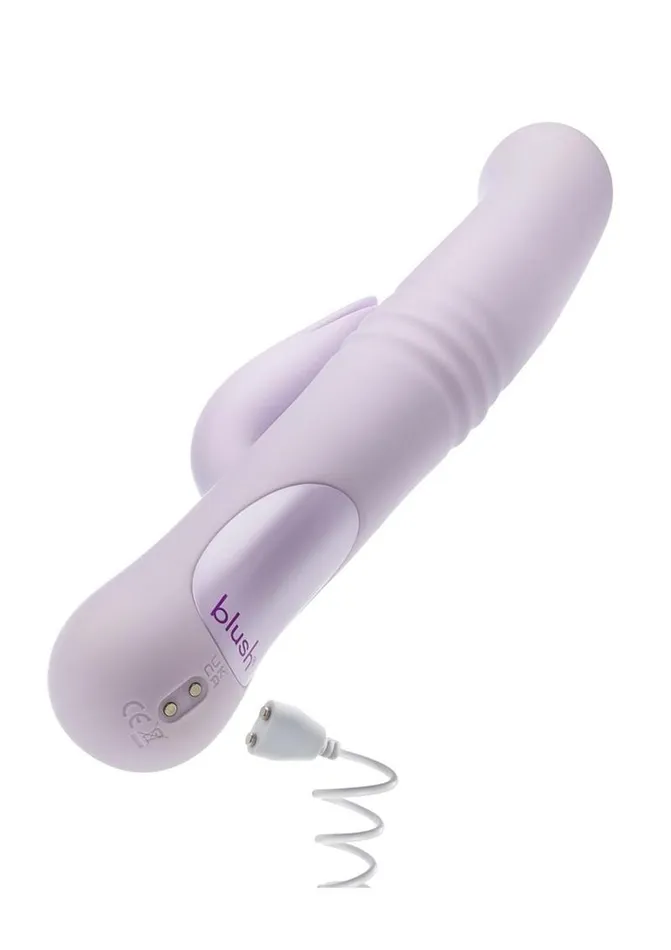 Blush Female Sex Toys Blush Rylee Rechargeable Silicone Rabbit Vibrator