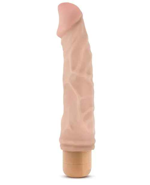 Blush Novelties Dildos Blush Dr Skin Vibe 9 Dong 6 Beige