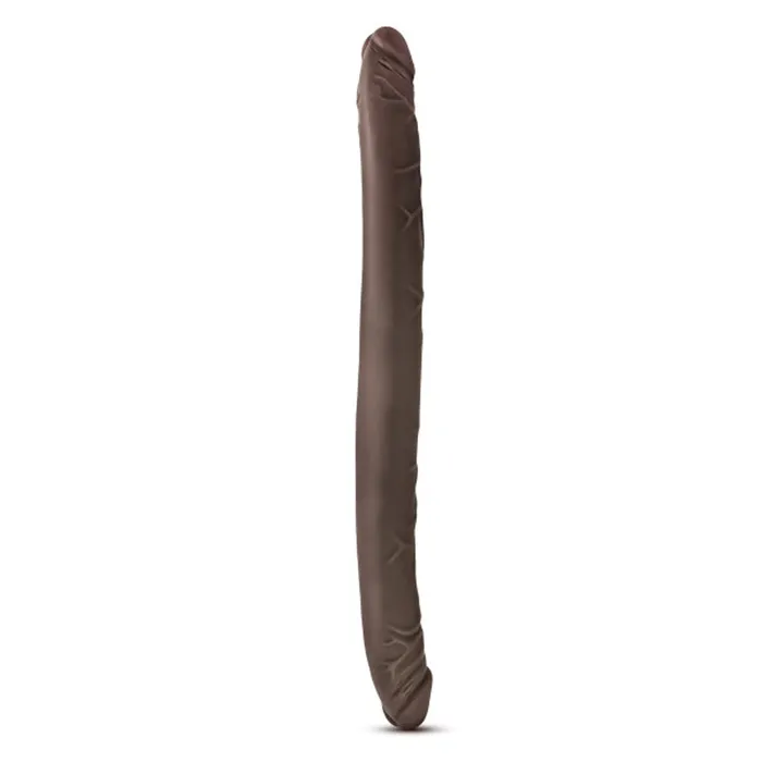 Blush Novelties Dildos Dr Skin 16 Inch Double Dildo Chocolate