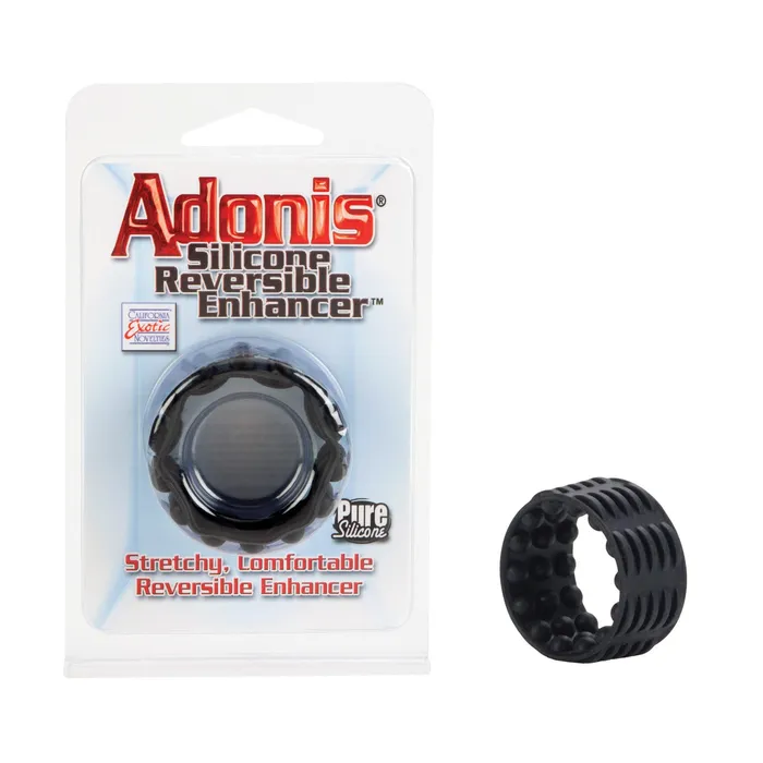 California Exotic Adonis Silicone Reversible Enhancer Black Anal