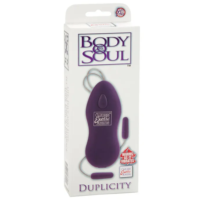 California Exotic Body Soul Duplicity Purple California Exotic Vibrators