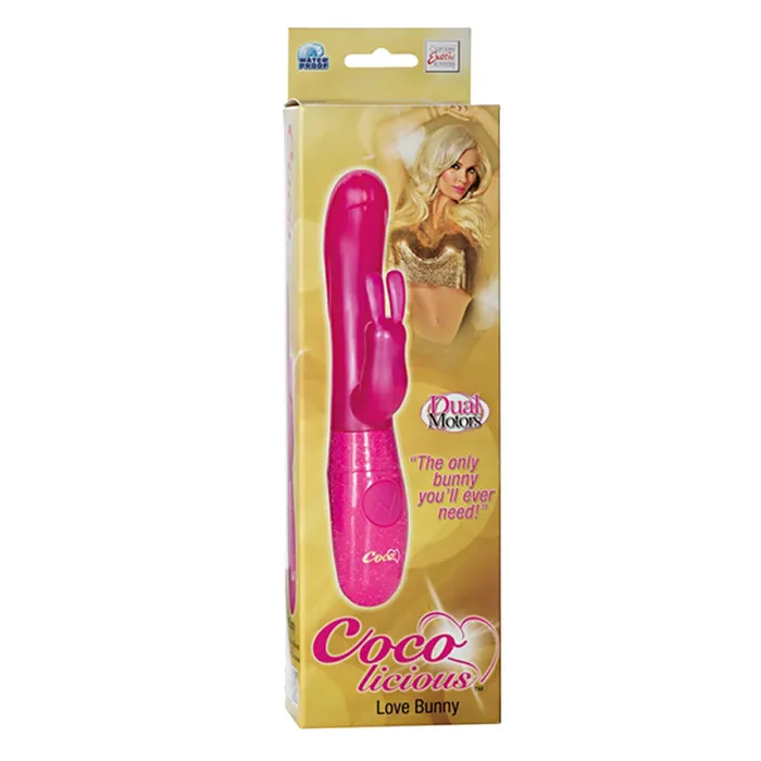 California Exotic Coco Licious Love Bunny Pink Coco Licious Vibrators