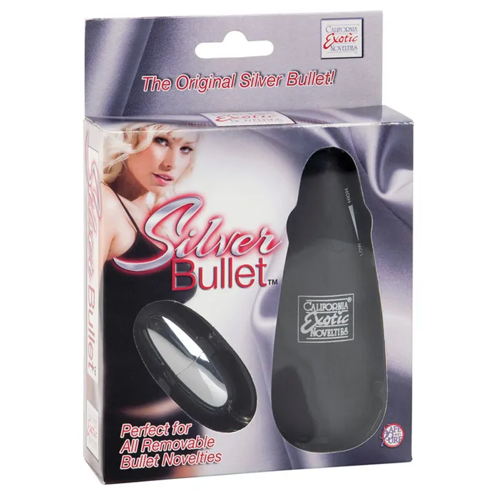 California Exotic Female Sex Toys California Exotic Silver Bullet PACK OF 2