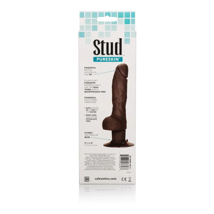 California Exotic Female Sex Toys Waterproof Shower Stud Super Stud Brown