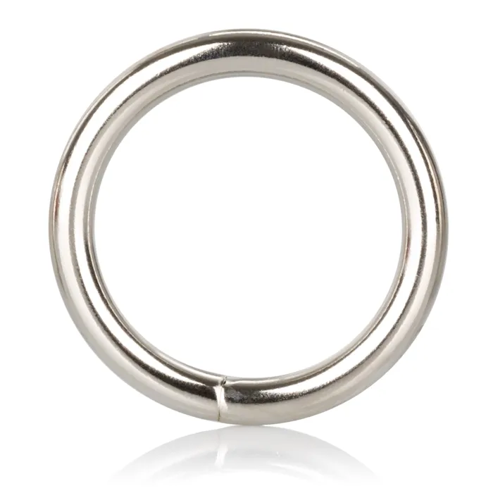 California Exotic Male Sex Toys Silver Ring Large