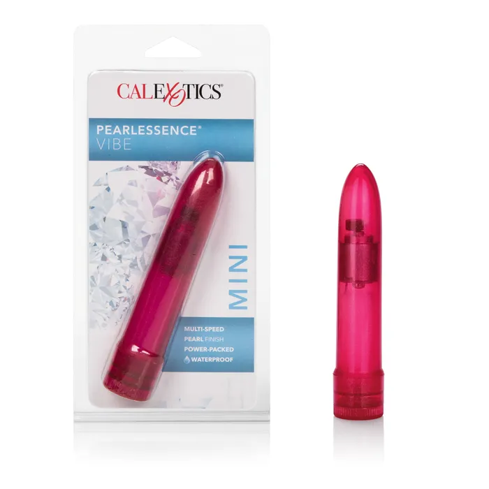 California Exotic Vibrators Mini Pearlessence Vibe Red