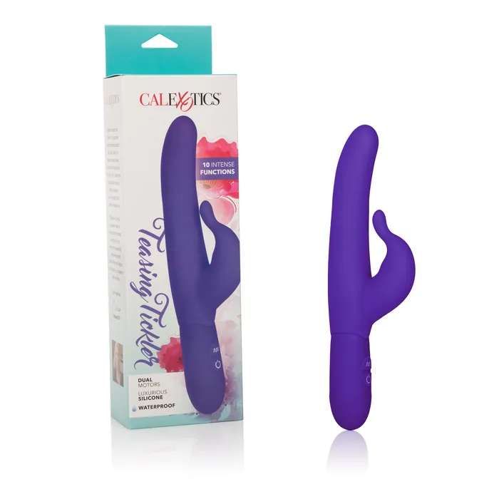 California Exotic Vibrators Posh 10Function Silicone Teaser Purple