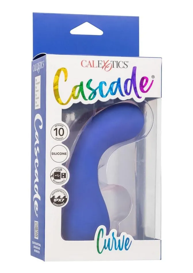 Cascade Cascade Curve Rechargeable Silicone Vibrator Female Sex Toys