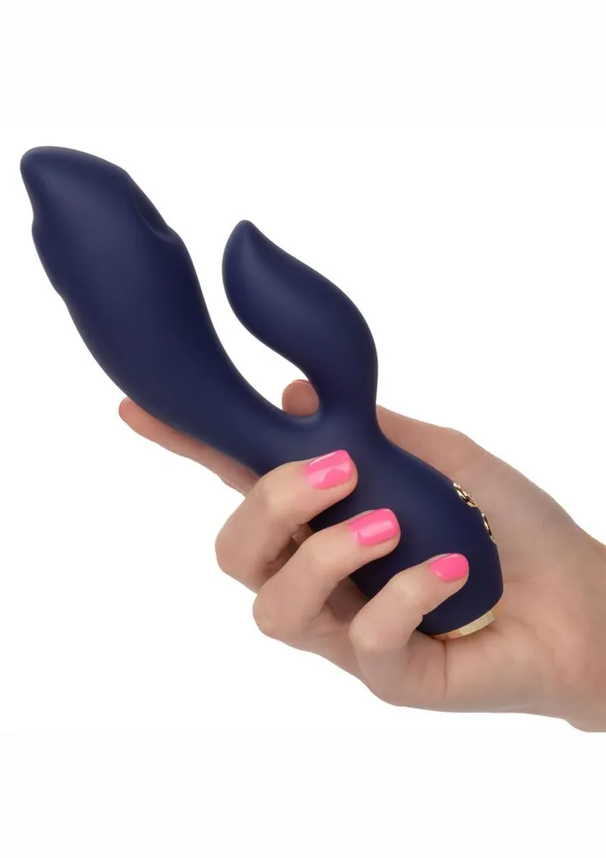 Chic Female Sex Toys Chic Blossom Rechargeable Silicone Rabbit Vibrator