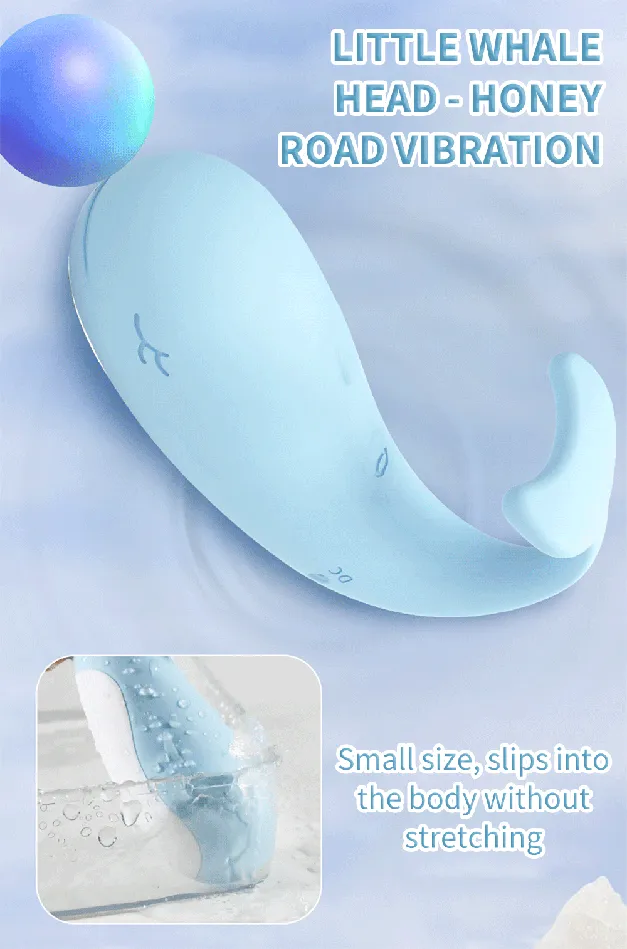 Couples Onion Toy Small Whales Smart Heating Remote Controlled Vibrator